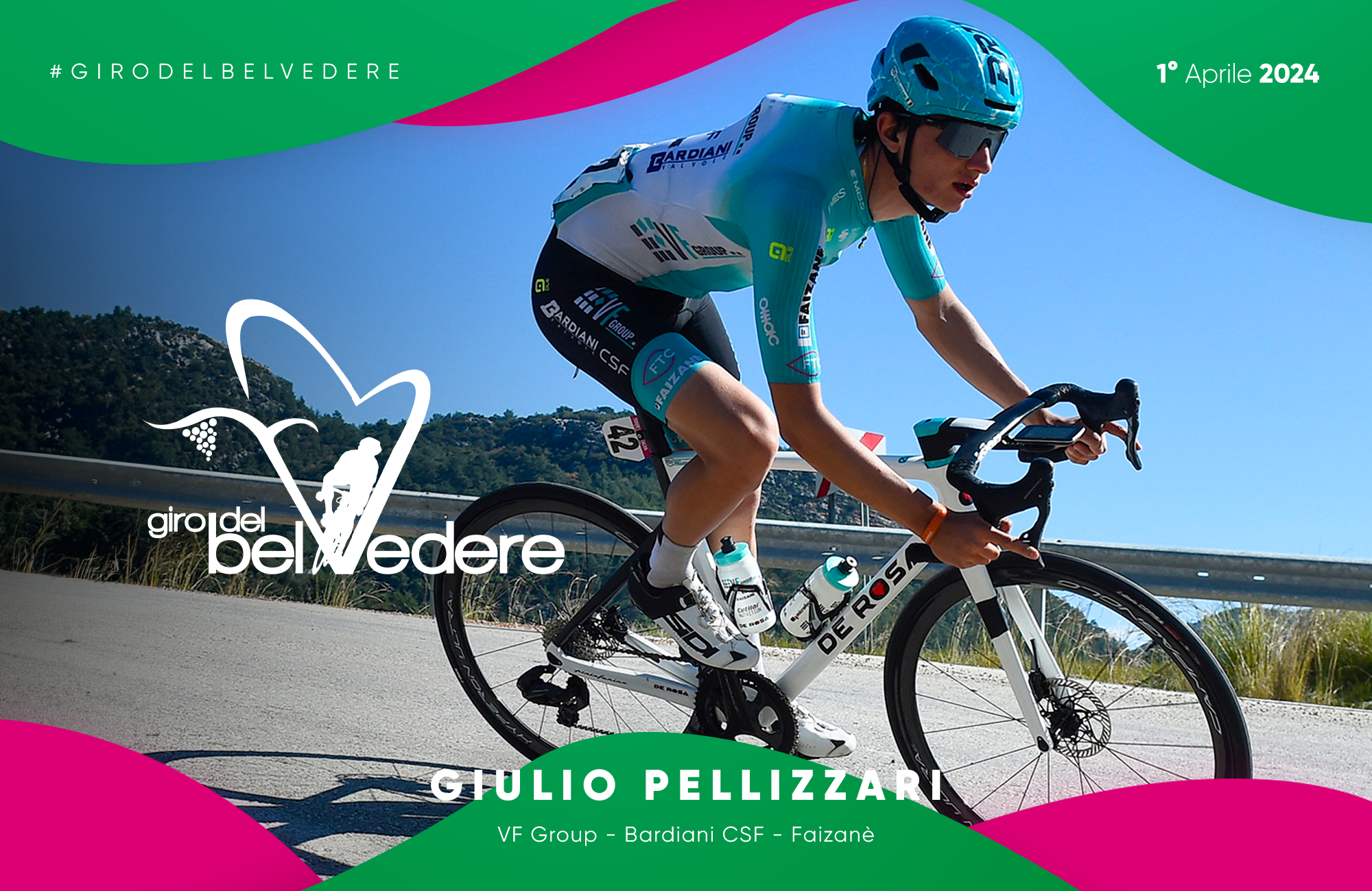 Giulio Pellizzari al Giro del Belvedere